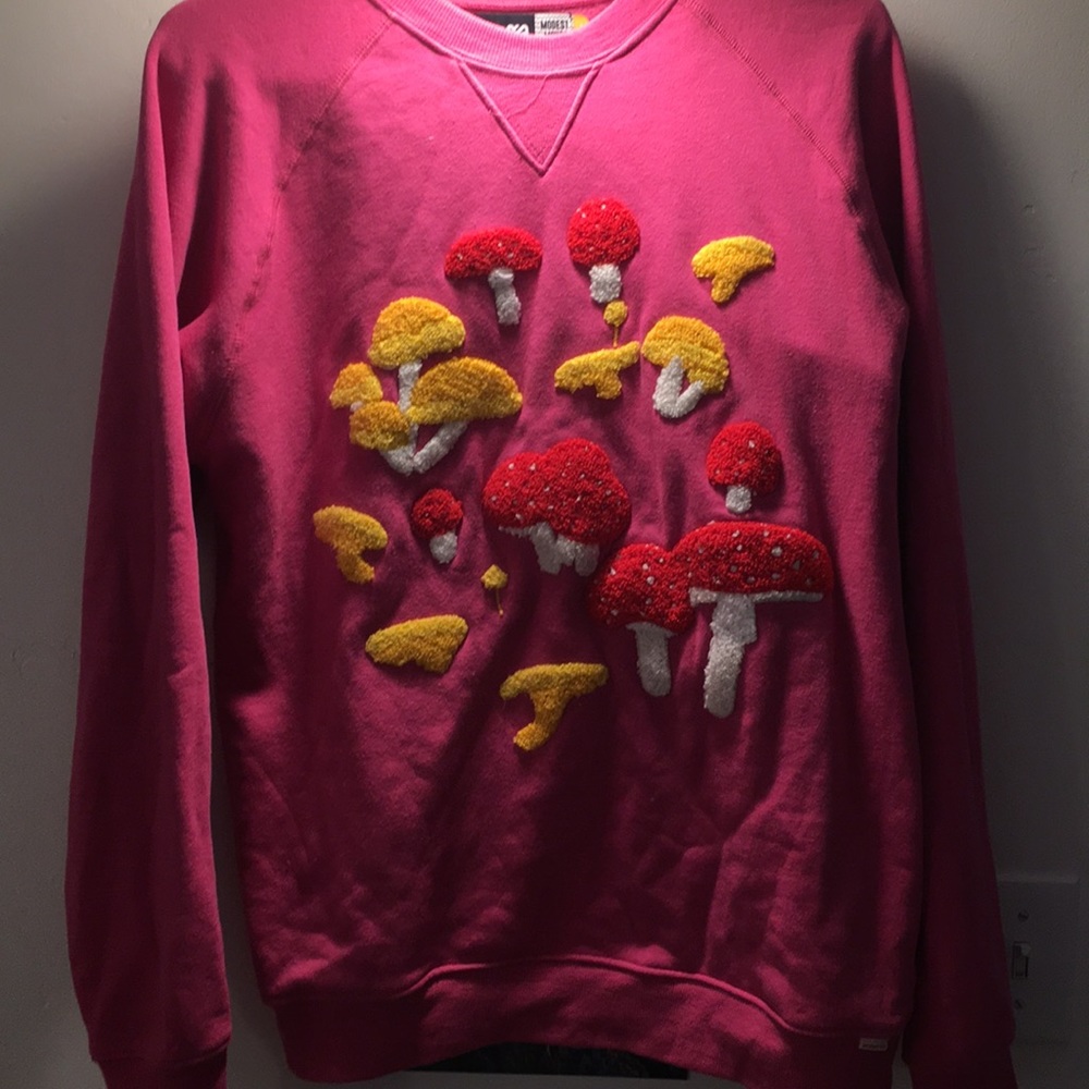 Pink Modest Mouse Crewneck